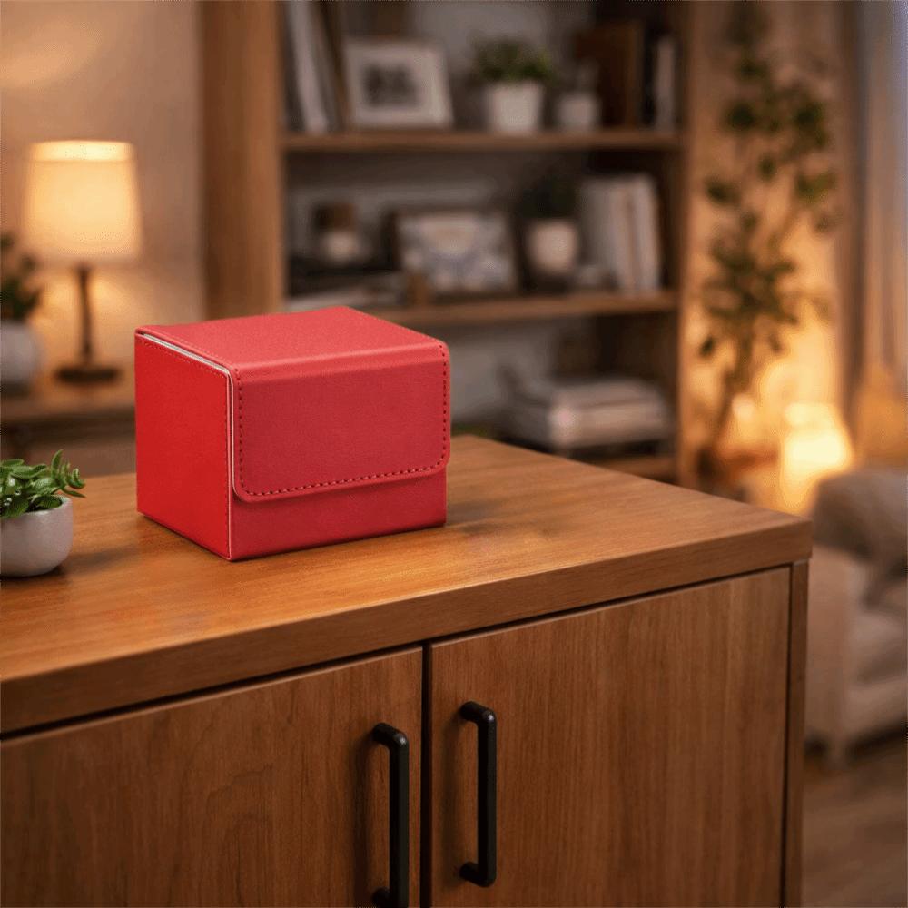 Flip Cover Trading Card Deck Box Magnetic Game Cards Storage Box  Gathering Card