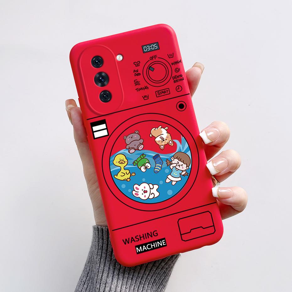 For Huawei Nova 10 Case Soft Silicone Stylish Painted Cover For Huawei Nova 10 Pro Bumper Back Coque Phone Case Nova10 Se Fundas