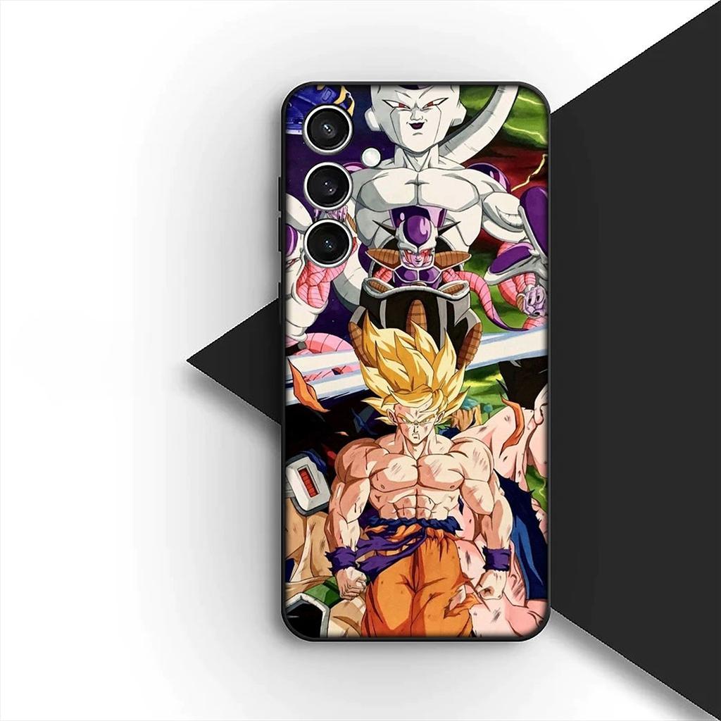 for Motorola Moto G22 G23 G32 G53 G60 G13 G64 G20 G8 G9 Plus Power E13 E20 E32 Phone Case Frieza Super  Dragons Gokus Balls