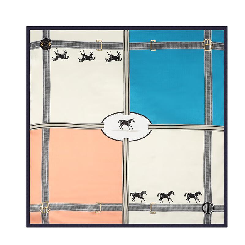 Aisiyalan A-S008 Pure Era Silk Small Square Scarf
