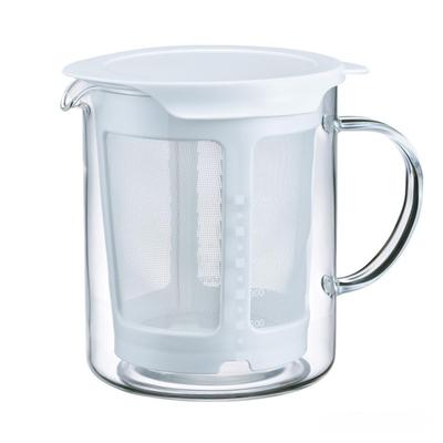 Горшок HARIO Dashi Pot Практичная емкость 600 мл Суп Dashi Удобен для использования в микроволновой печи Ручная работа Белый Сделано в Японии Подарок Подарок DP-600-W