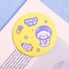 Прочное детское портативное маленькое милое косметическое зеркало с героями мультфильмов, зеркало для макияжа, мини-зеркало, круглое