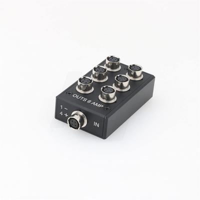 HangTon Hirose Разветвитель питания female для микшера-рекордера Sound Devices, блок питания BDS, Zoom F8, 4-контактный, 1-6