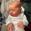 BZDOLL 50 см Мягкий винил Спящий Реборн Кукла-младенец 3D-роспись Кожа с видимыми венами Игрушка 20 дюймов Девочка Новорожденный Бебе Коллекционная Художественная кукла для детей Рождественский подарок