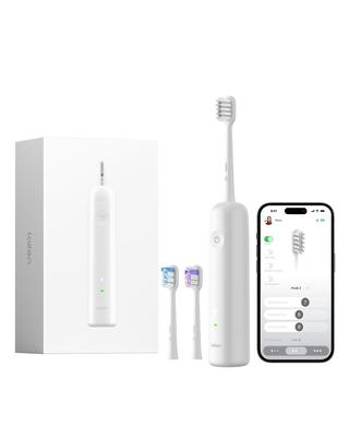 Laifen Wave ABS Материал Электрическая зубная щетка Колебательная вибрационная электрическая зубная щетка для взрослых Двойная вибрационная звуковая электрическая зубная щетка с 3