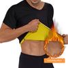 Mens Sport Slim Tops Slimming Body Building Shaper Underwear Hot Neoprene Fitness Sweat T-shirt Waist Trainer Workout Shapewear Sauna Suit