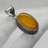 Huge Oval Cab Yellow Chalcedony 925 Sterling Silver Pendant Jewelry, Artisan Gift Boho Style Pendant