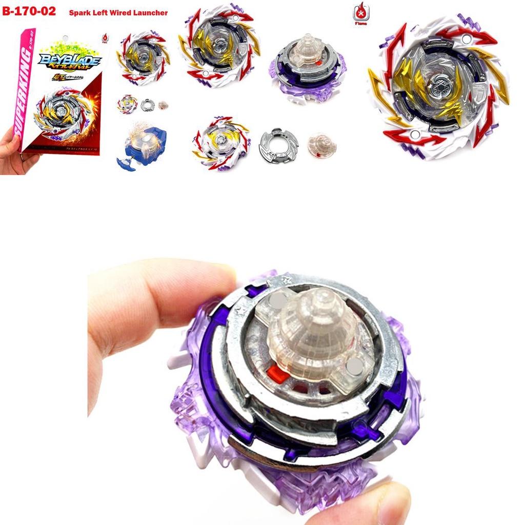 Суперкороль Beyblade Burst B170 02 Бездный Диаболос 5 Слияние 1с Искровой Запускатель