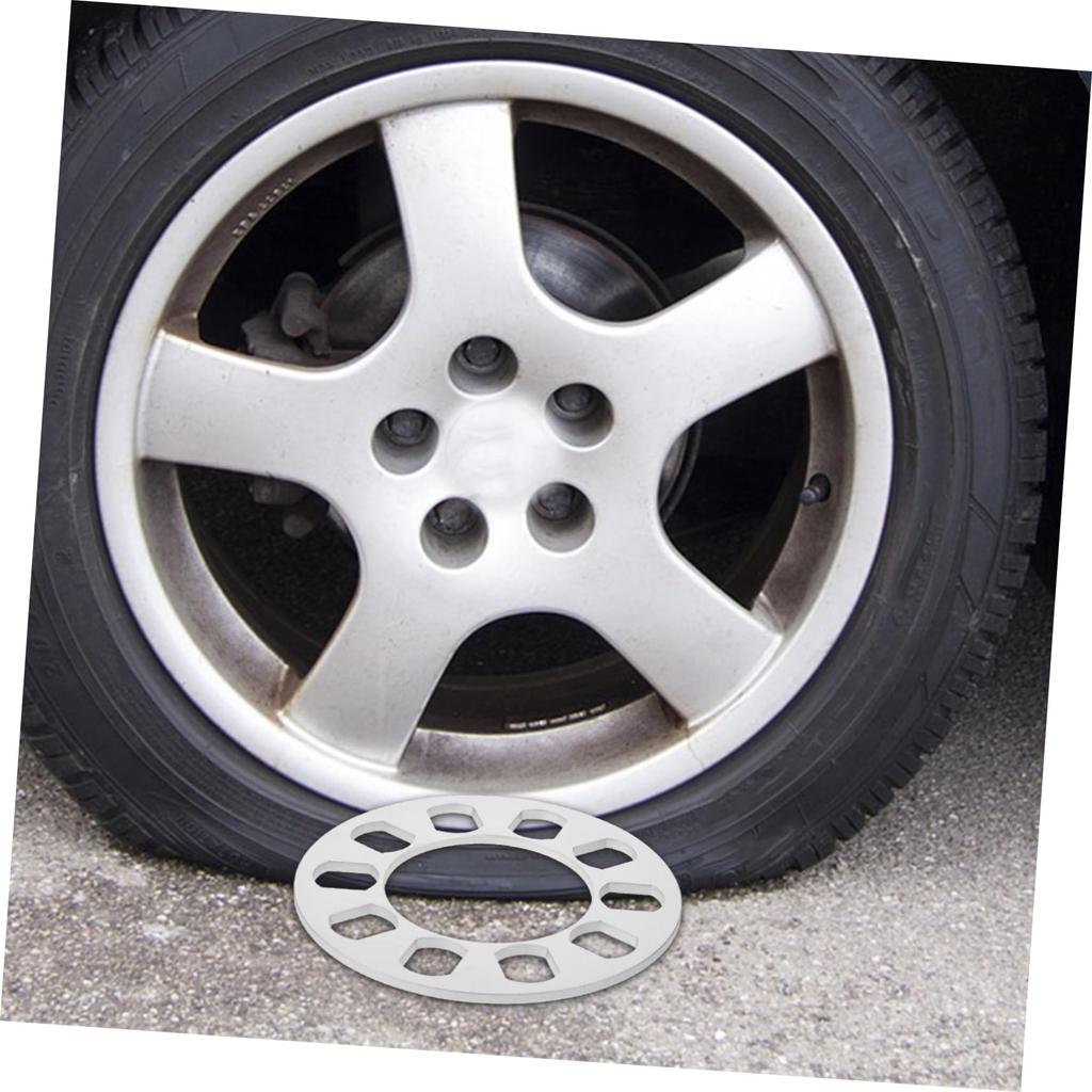 Anneome Улучшенная Поездка Центрирующий Колесо Проставка 5мм Алюминиевый Сплав Автомобильная Колесная Проставка Универсальная Посадка