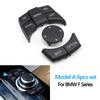 Car Central Console CIC Multi-Media Control Button Cover For BMW 1 2 3 4 5 6 7 X3 X4 X5 X6 Series F30 F31 F10 F11 F06 F25