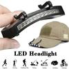 11LED бейсболка фонарь налобный фонарь зажим для шляпы портативный фонарь для козырька шляпы спорт на открытом воздухе