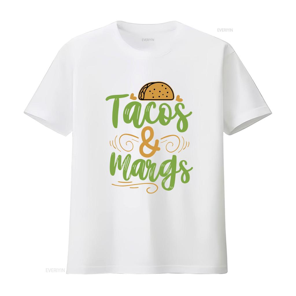 Футболка Tacos and Margs винтажная стираная эластичная универсальная унисекс дышащая мужская мягкая с принтом удобная слегка стильная