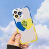 Ukraine Flag Pattern Phone Case for iPhone 11 12 13 Mini Pro Max 14 Pro Max Case Shell
