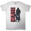 Johnny Cash Unisex Adult Silhouette T-Shirt