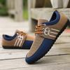 Новая мужская повседневная обувь, плоские парусиновые кроссовки на шнуровке, дышащие, летняя уличная обувь, легкие, противоскользящие лоферы, мокасины, zapatos hombre