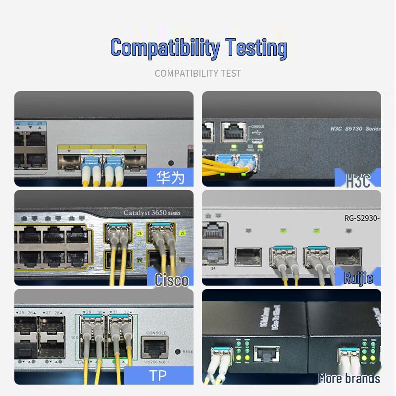 Jingtang 10G SFP+ Single-Mode Dual-Fiber Optical Transceiver Module