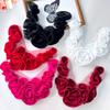 1PC Cloth Fabric Fashion Clothing Accessories DIY Flower Patches Chest Flower Sewing Dress Applique Collar Flower