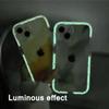 Art Abstract Graffiti Luminous Phone Case For Iphone 14 13 11 12 Pro Max X Xr Xs Max Clear Silicone Shockproof Bumper Cover Case