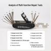 Multi-function Folding Bicycle Repair Tool Set