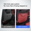 Leather Car Anti-Kick Mat With Storage Bag Auto Accsesories For BMW 50th Anniversary Edition E46 E53 E90 E60 E93 G01 G20 X3 F30
