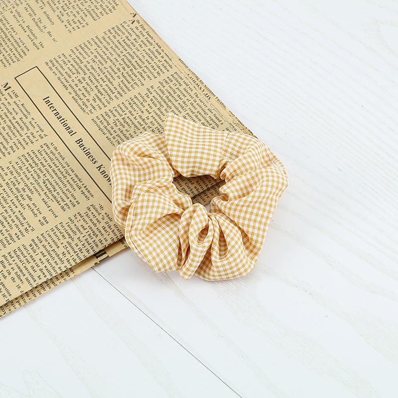 60 Styles Women Girls Satin Scrunchie Candy Color Hair Ties Rope Elastic Fashion Hair Bands Vintage Simple Hair Accessories Gift