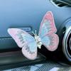 Butterfly Car Ornament for Center Console Air Outlet Adhesive Design Wing-Dancing Butterfly Decor