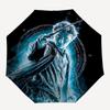 1pc Harry Potter Automatic Folding Umbrella - Compact 8-Rib Design, Durable Plastic & Iron,  F104037