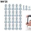 Распорный винт 20 шт. Гайки с винтом Форма фонаря Металлическая гайка Панель Номерной знак Железный лист Пластина Зажим Замок Домкратные гайки Крепеж