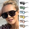Luxury UV400 Protection 70s Sunglasses Vintage Retro Style Black Shades Summer Eyeglasses for Women & Men