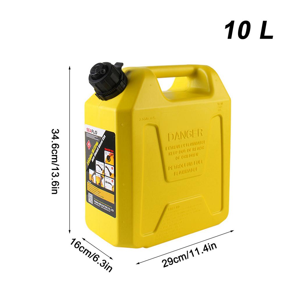 Fuels Cans 5/10L Portable Fuel Tank Gasolines Diesel Container For Dirt Bike Cars Trailers Motorcycle Emergency Fuels Bucket Can