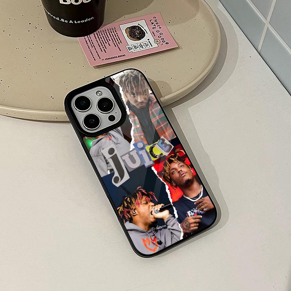 Чехол для телефона Rapper 999 J-Juice W-WRLD для Iphone 17 16 15 14 Air 13 12 11 Pro Max Mini Plus Fundas Shell PC+TPU Cover