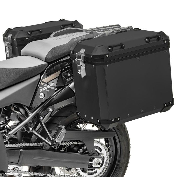 Set Valises laterales aluminium pour BMW R 1200 GS 04-12 GX45 noir