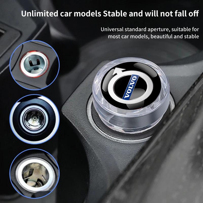 Car Cigarette Lighter Cap Auto Lighter Dust Proof Cover Accessories For Volvo Xc60 Xc90 V40 C40 XC40 V70 XC70 C30 EX90 Rdesign