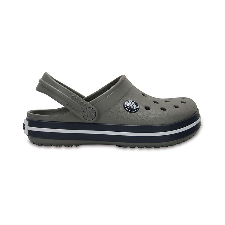 Crocs Простые и удобные клоги детские сандалии темно-серые 204537-05H