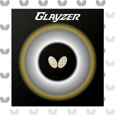 Накладка для настольного тенниса Butterfly, Сделано в Японии, Grazer, Гладкая, Высоконатяжная, Черная (278), Очень толстый, 06100