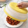 Foldable, Breathable Microwave Splash-Proof Food Cover for Fresh-Keeping