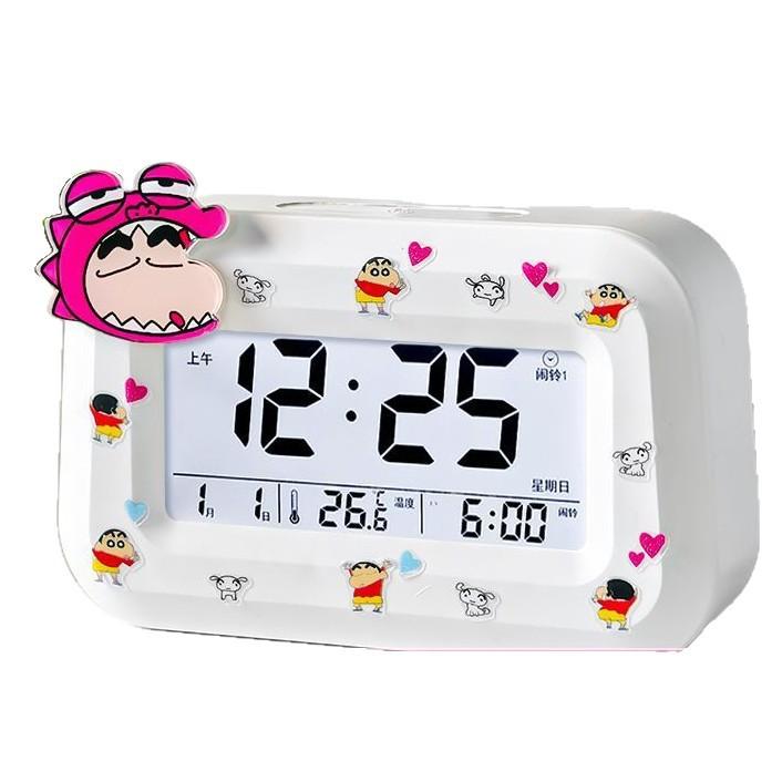 Small new patch small alarm clock students wake up children wake up essential boys and girls high value clocks desktop alarm clock