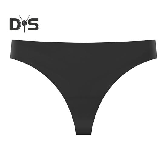 Women's Cotton Thong Soft Breathable Seamless Panties Ladies Sexy Low-rise Briefs Stretchy Bikini Underwear