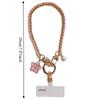 Flower Pendant Mobile Phone Strap Metal Chain Mobile Phone Lanyard  Phone Case Accessories