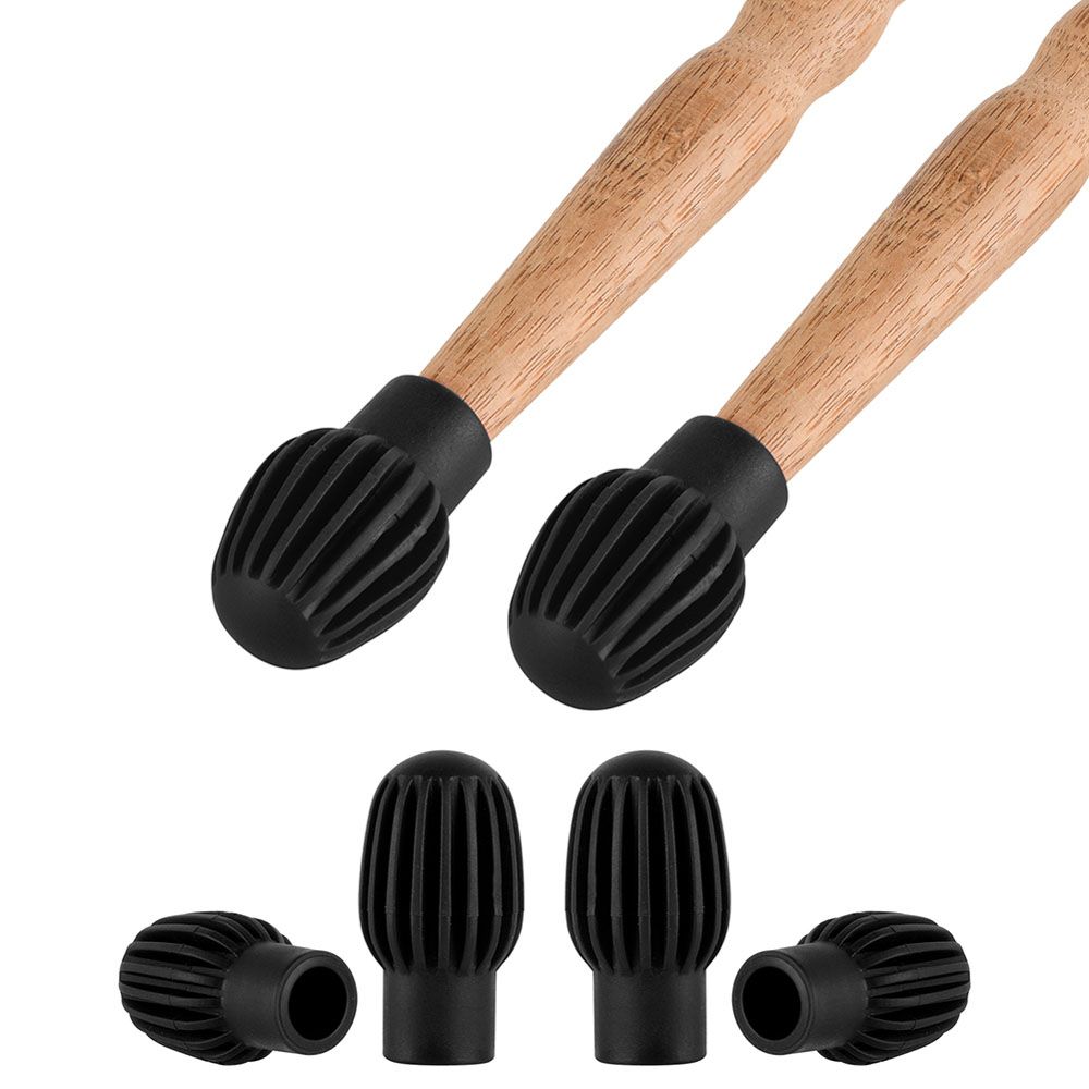 Drum Stick Head Percussion Accessory Drum Stick Practice Tip Drumstick Mute Damper Drum Stick Head