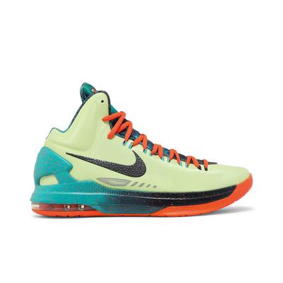 KD 5 All-Star 'Внеземной' (унисекс) Баскетбольные кроссовки Liquid Lime / Obsidian-Sport Turquoise-Total Crimson 583111 300