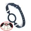 BDSM Open-mouth Gag O-ring, 100% Medical Silicone Full Head Harness, SM Couples Sex Toy, Bondage Gear Sex Products