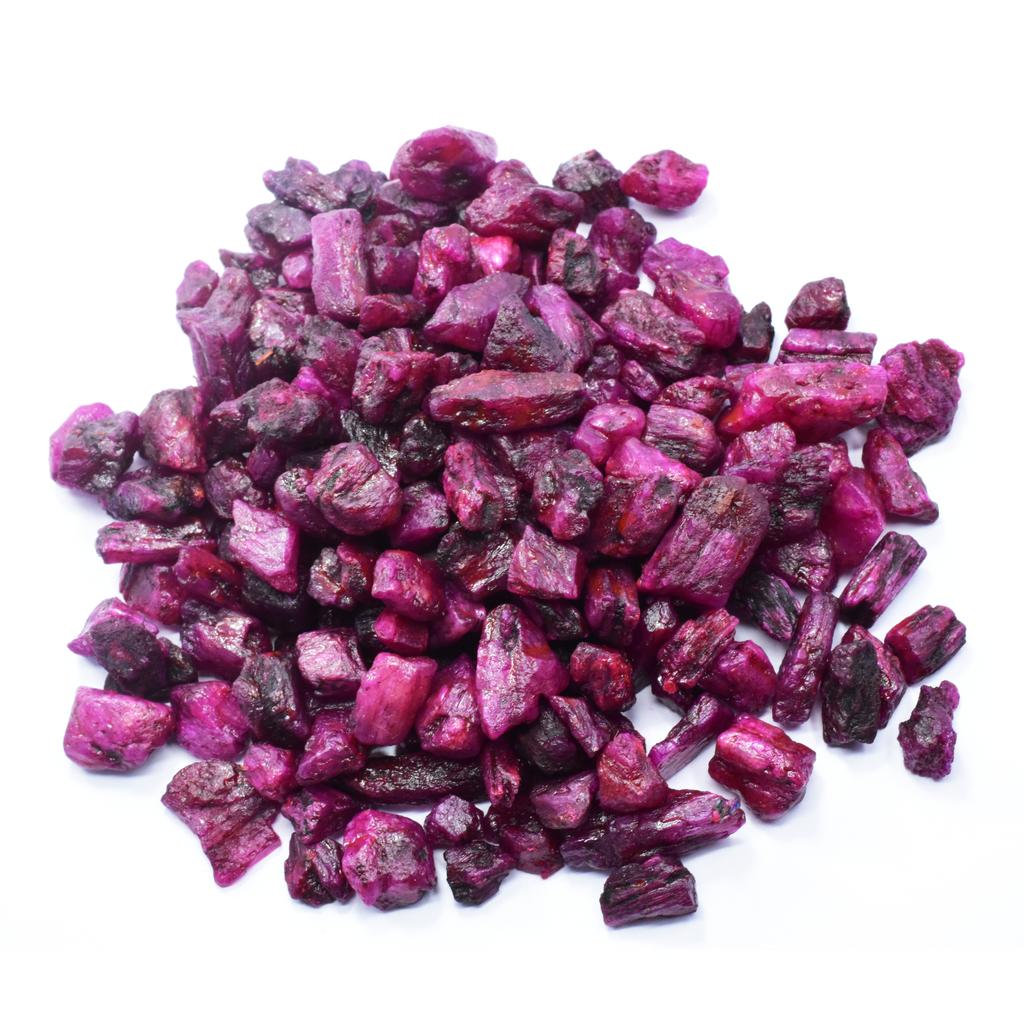 179 Ct Ruby Uncut Rough Natural Red Lot Loose Gemstone