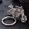 Fashion Men Metal 3D Motorcycle Pendant Car Key Ring Holder Keychain Accessory