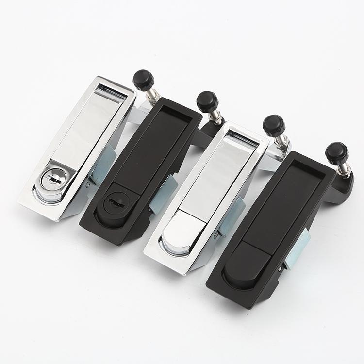 Flush Mount Compression Paddle Latch Recessed Adjustable Cabinet Door Handle Lock for Equipment Enclosure Tool Box Trailer