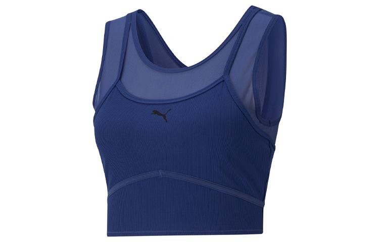Puma Спортивные майки без рукавов Женские Электронный синий Другие 520223-12