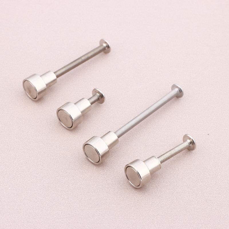 Desktop PC Case Fan Magnetic Screws 4Pcs Robust Nut Fixing For Chassis Cooling Quick Setup