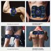 USB Rechargeable Muscle Massager Pad Wireless Body Arm Trainer Abdominal Sports Fitness Slimming Massager