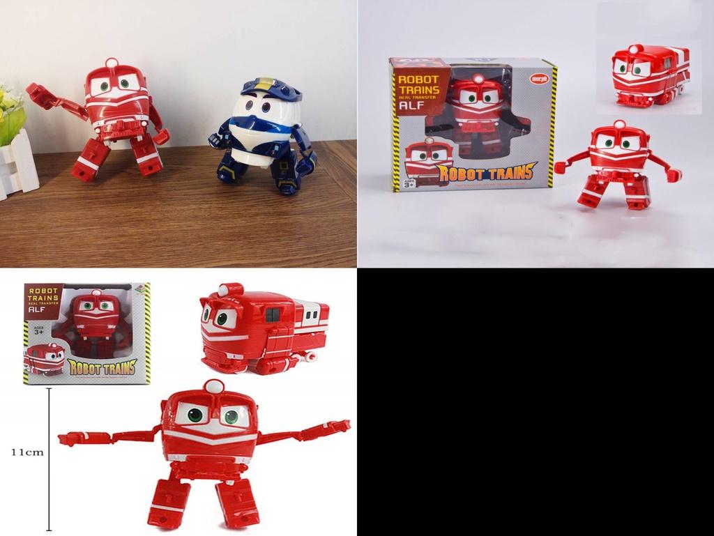 High-quality Robot Trains Rt Kay Mini Figures Korean Animation Toy