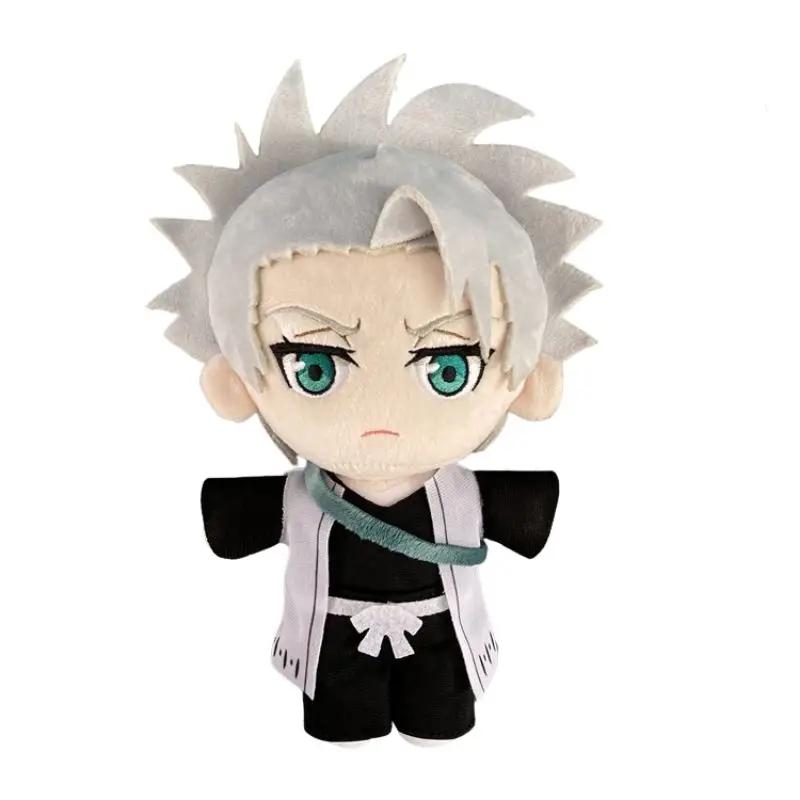 Anime BLEACH Plush Toy Kuchiki Byakuya Kurosaki ichigo Aizen Sousuke Zaraki Rukia Ichimaru Gin Stuffed Doll Soft Figure Fan Gift